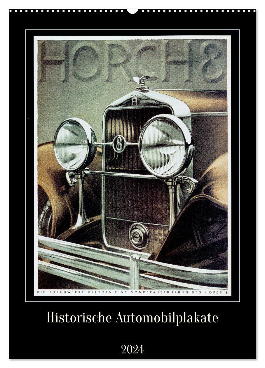 Cover: 9783675602236 | Historische Automobilplakate (Wandkalender 2024 DIN A2 hoch),...