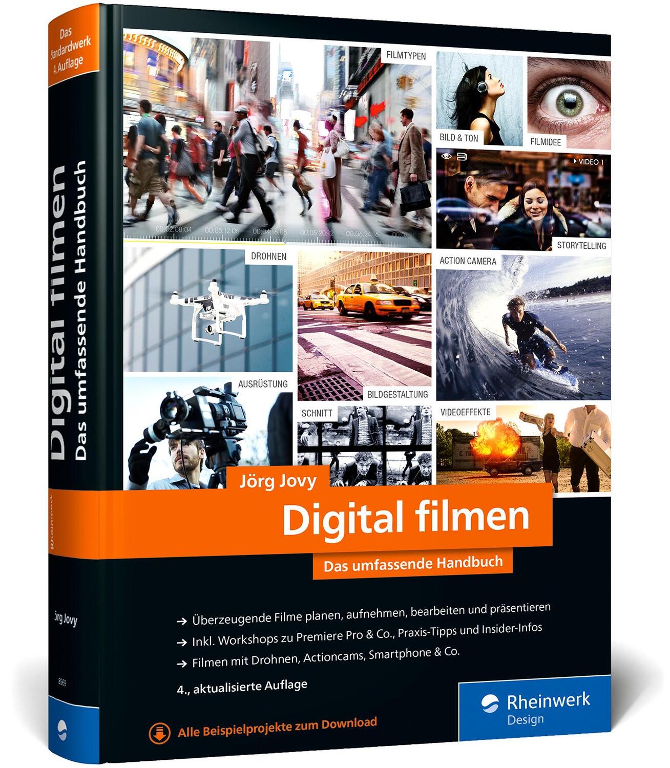 Cover: 9783836285698 | Digital filmen | Jörg Jovy | Buch | Rheinwerk Design | 684 S. | 2021