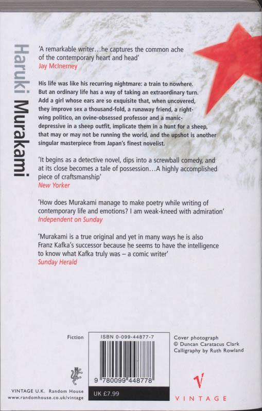 Rückseite: 9780099448778 | A Wild Sheep Chase | Haruki Murakami | Taschenbuch | Englisch | 2000