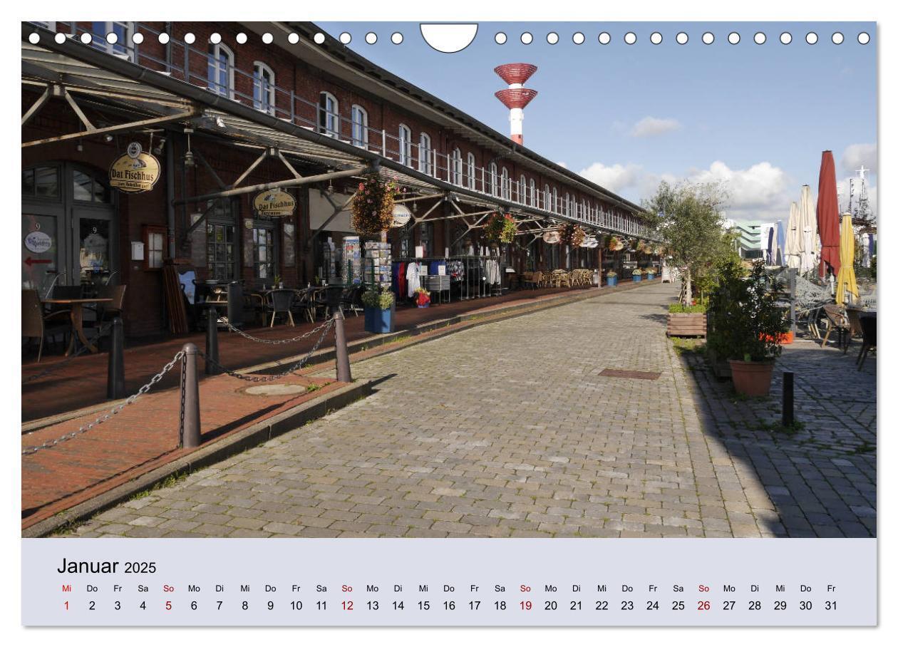 Bild: 9783435356478 | Bremerhaven. Die Seestadt an der Nordseeküste (Wandkalender 2025...