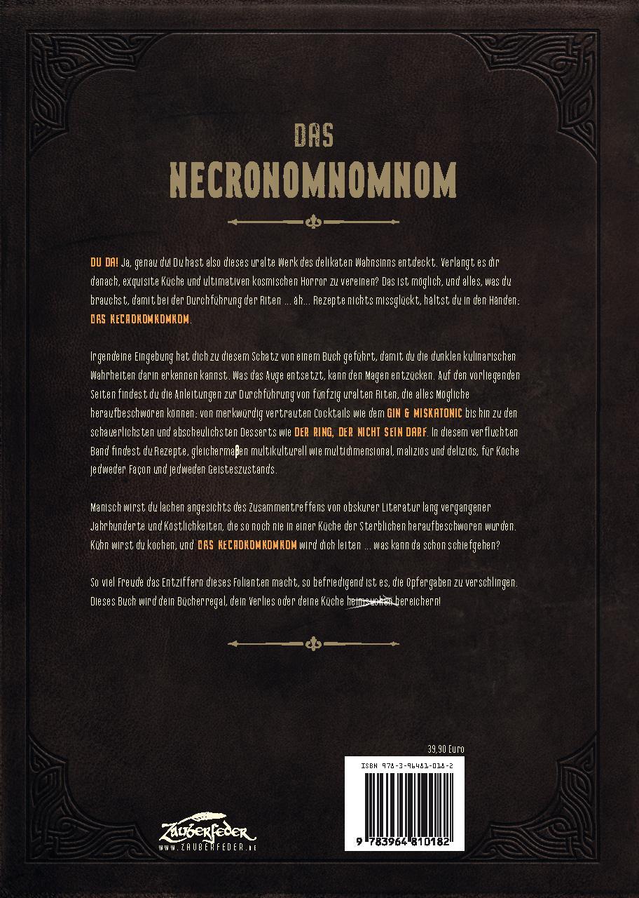 Rückseite: 9783964810182 | Das Necronomnomnom | Mike Slater (u. a.) | Buch | 176 S. | Deutsch