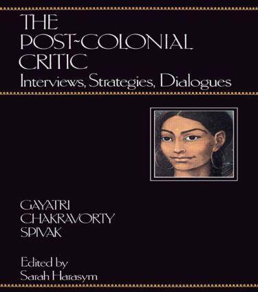 Cover: 9780415901703 | The Post-Colonial Critic | Interviews, Strategies, Dialogues | Buch