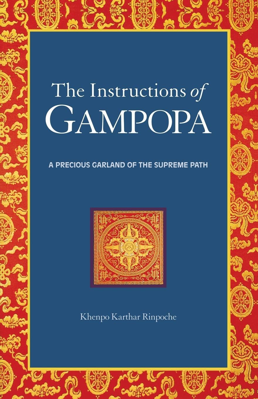 Cover: 9781559390460 | The Instructions of Gampopa | A Precious Garland of the Supreme Path