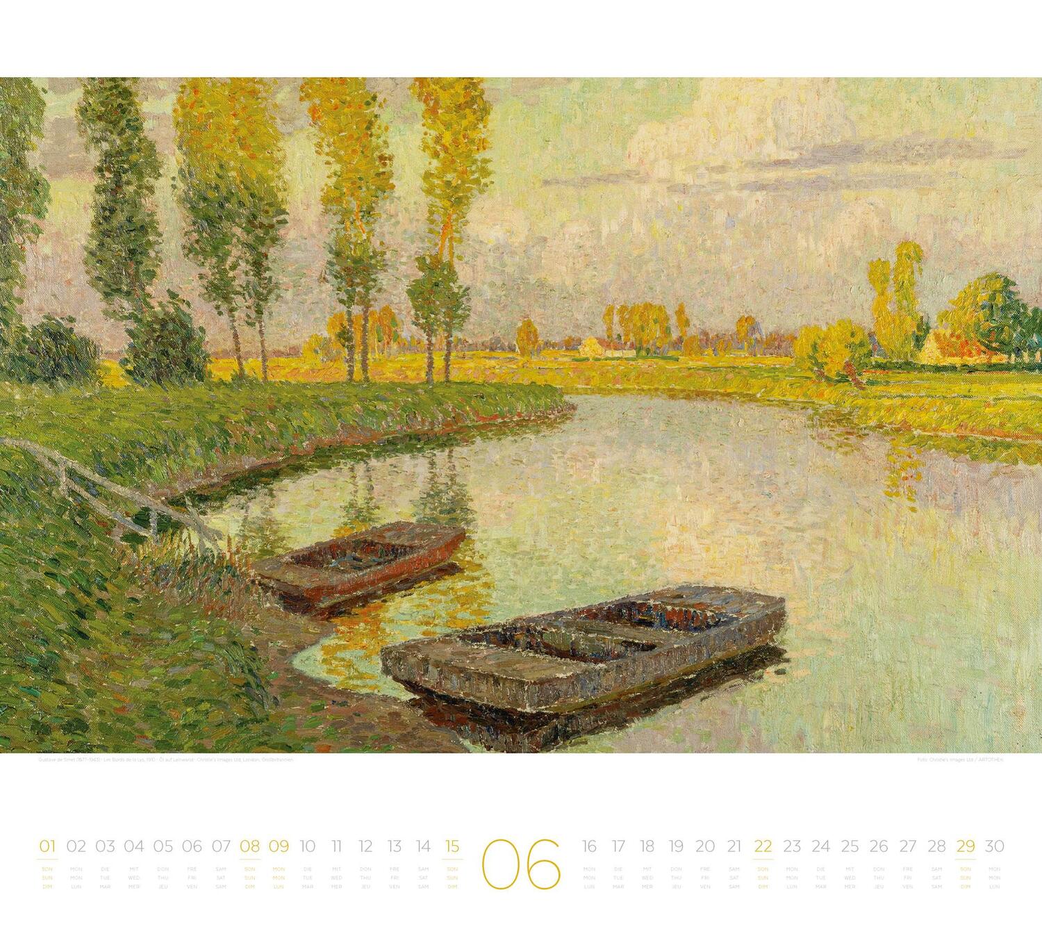 Bild: 9783838425689 | Die Kunst der Stille Kalender 2025 | Ackermann Kunstverlag | Kalender