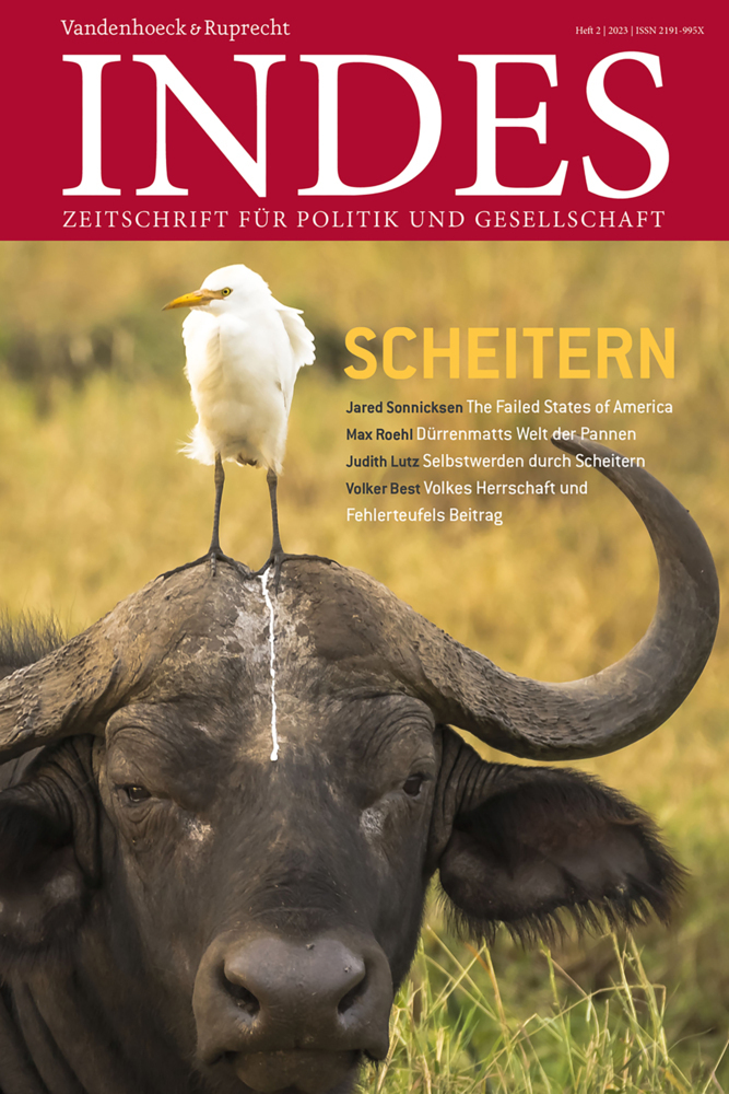 Cover: 9783525800386 | Scheitern | Frank Decker | Taschenbuch | 124 S. | Deutsch | 2023