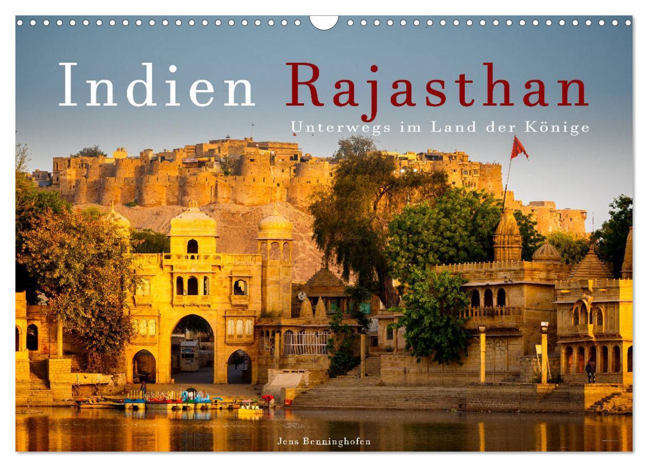 Cover: 9783383119538 | Indien Rajasthan: Unterwegs im Land der Könige (Wandkalender 2024...