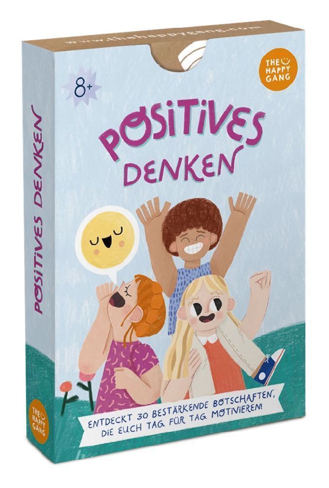 Cover: 5600704037477 | THE HAPPY GANG - Mutmachkarten Positives Denken | Spiel | 3103747