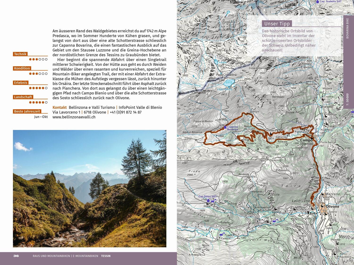 Bild: 9783259037782 | Tessin Raus und Mountainbiken E-Mountainbiken | AG | Taschenbuch