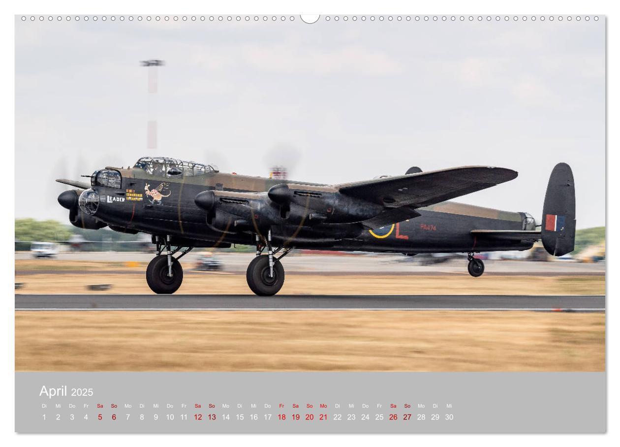 Bild: 9783435146680 | Fliegende Legenden - Warbirds (Wandkalender 2025 DIN A2 quer),...