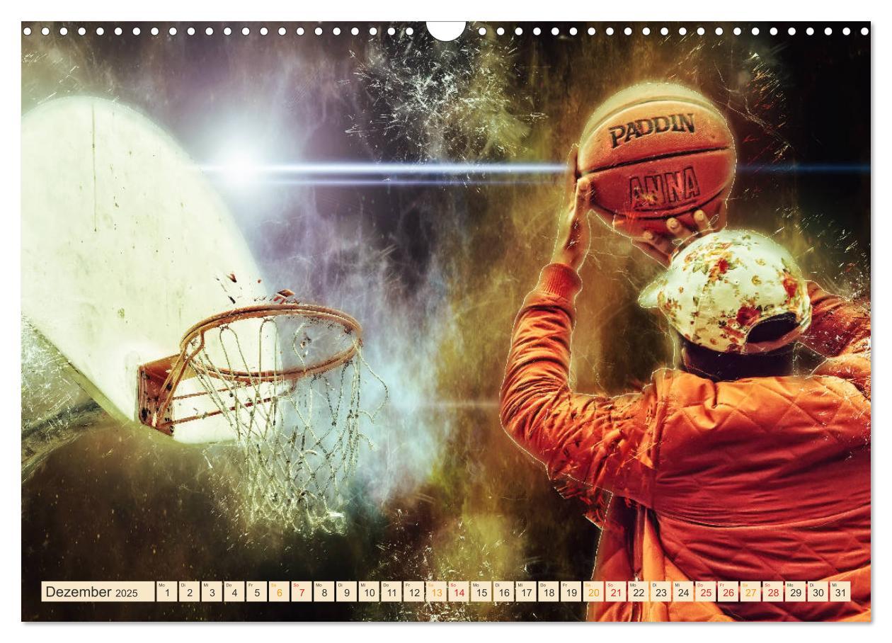 Bild: 9783435325146 | Basketball extrem (Wandkalender 2025 DIN A3 quer), CALVENDO...