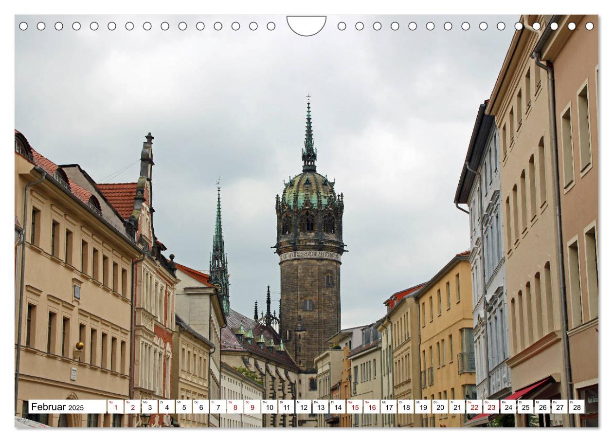 Bild: 9783435431540 | Die Lutherstadt Wittenberg (Wandkalender 2025 DIN A4 quer),...