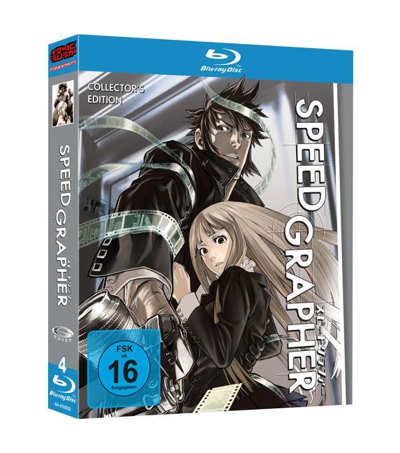 Cover: 4260408050106 | Speedgrapher - Blu-ray-Box (4 Discs) | Kunihisa Sugishima | Blu-ray