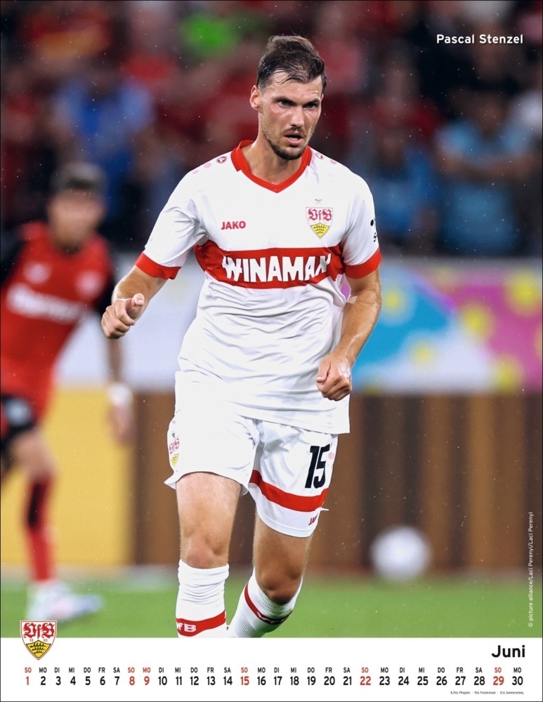 Bild: 9783756405404 | VfB Stuttgart Posterkalender 2025 | Kalender | Spiralbindung | 15 S.