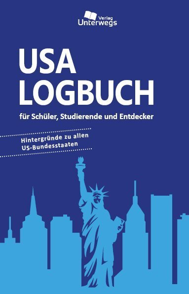 Cover: 9783861123392 | USA Logbuch | Nico-Gabriel Klemann (u. a.) | Buch | Mit Lesebändchen