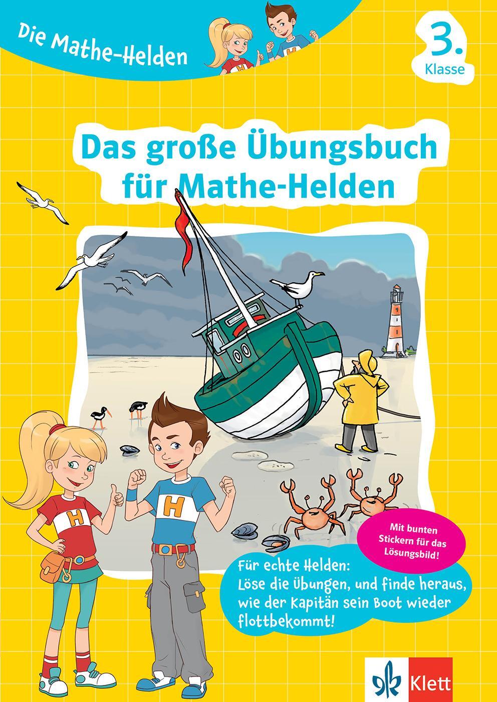 Cover: 9783129495636 | Die Mathe-Helden. Das große Übungsbuch für Mathe-Helden 3. Klasse