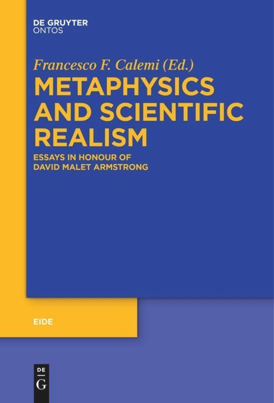Cover: 9783110578263 | Metaphysics and Scientific Realism | Francesco Federico Calemi | Buch