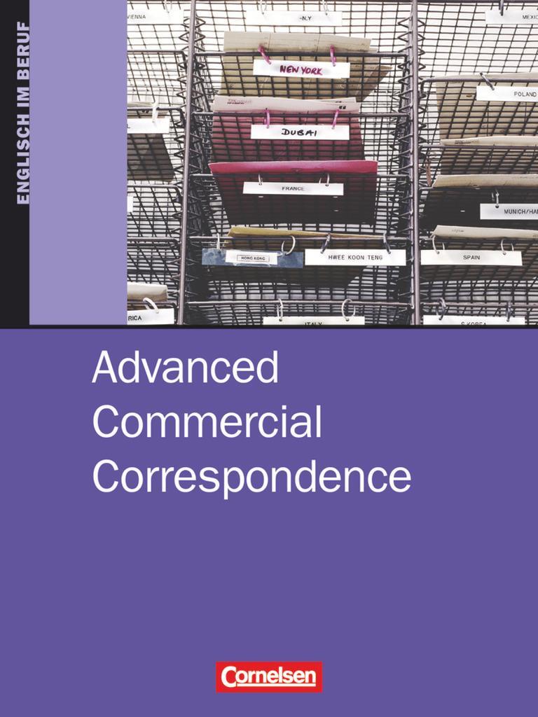 Cover: 9783464027905 | Commercial Correspondence. Advanced. Schülerbuch | Dieter Wessels