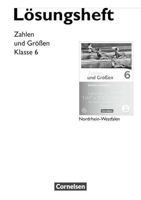 Cover: 9783060041381 | Zahlen und Größen - Nordrhein-Westfalen Kernlehrpläne - Ausgabe...