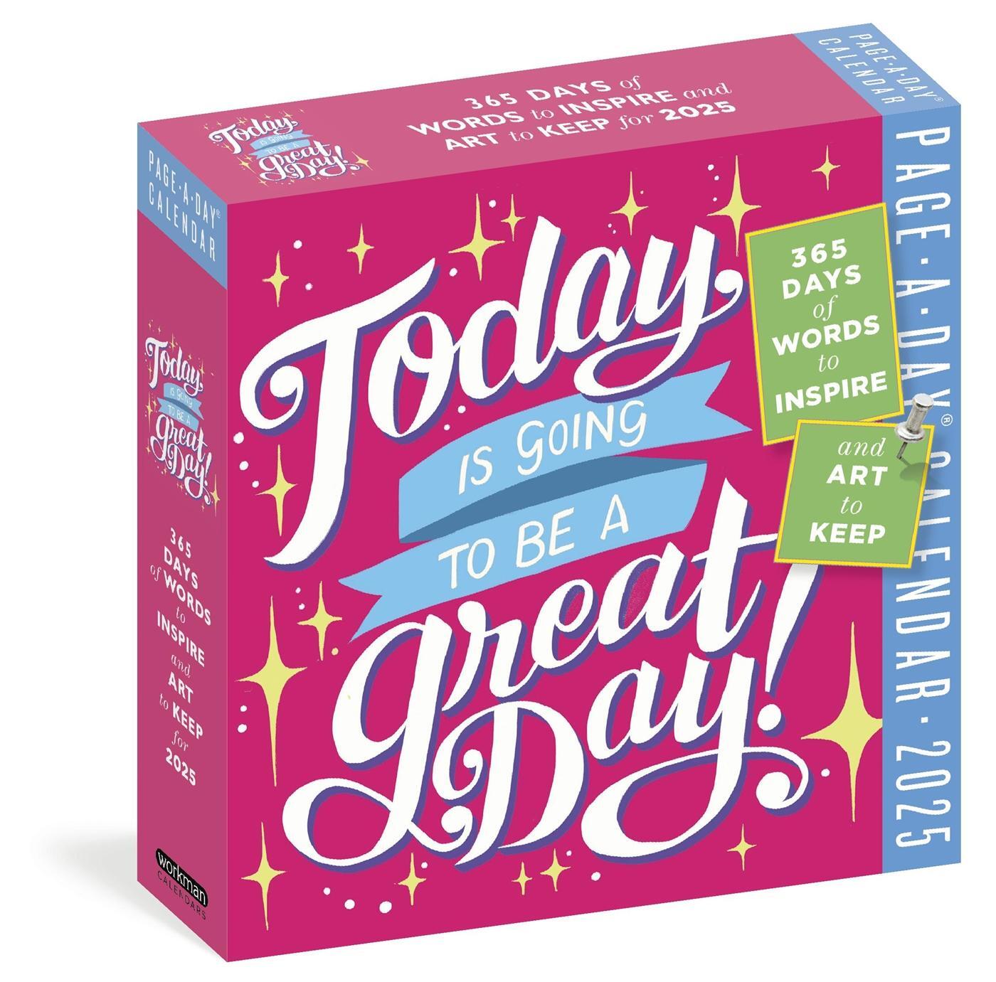 Cover: 9781523524341 | Today Is Going to Be a Great Day Page-A-Day® Calendar 2025 | Calendars