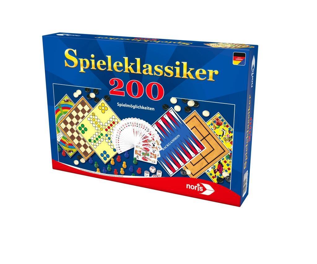 Cover: 4000826016878 | Spieleklassiker - 200 Spielmöglichkeiten | Noris | Spiel | Deutsch