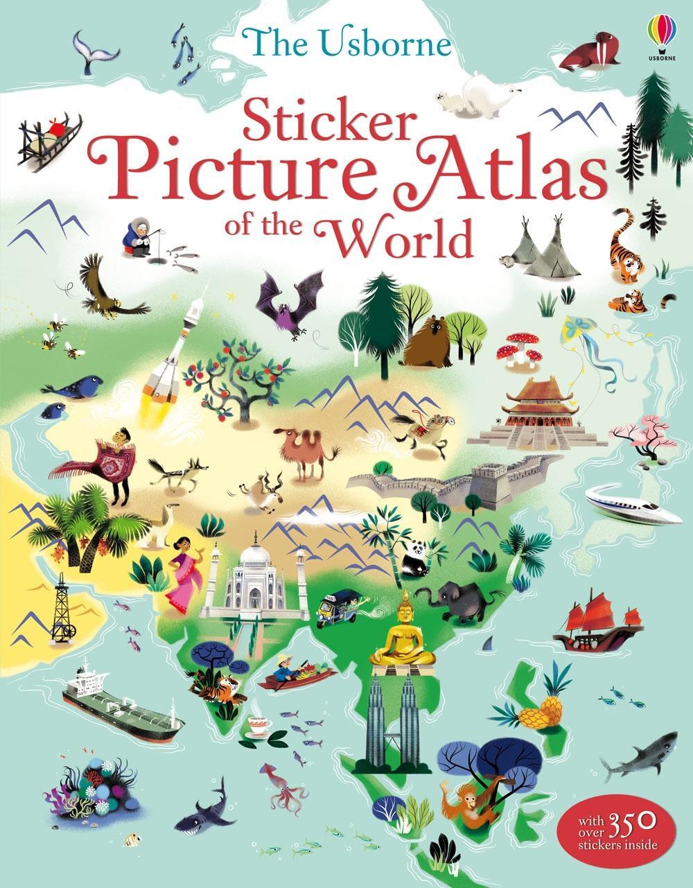 Cover: 9781409550013 | Sticker Picture Atlas of the World | Sam Baer | Taschenbuch | 44 S.