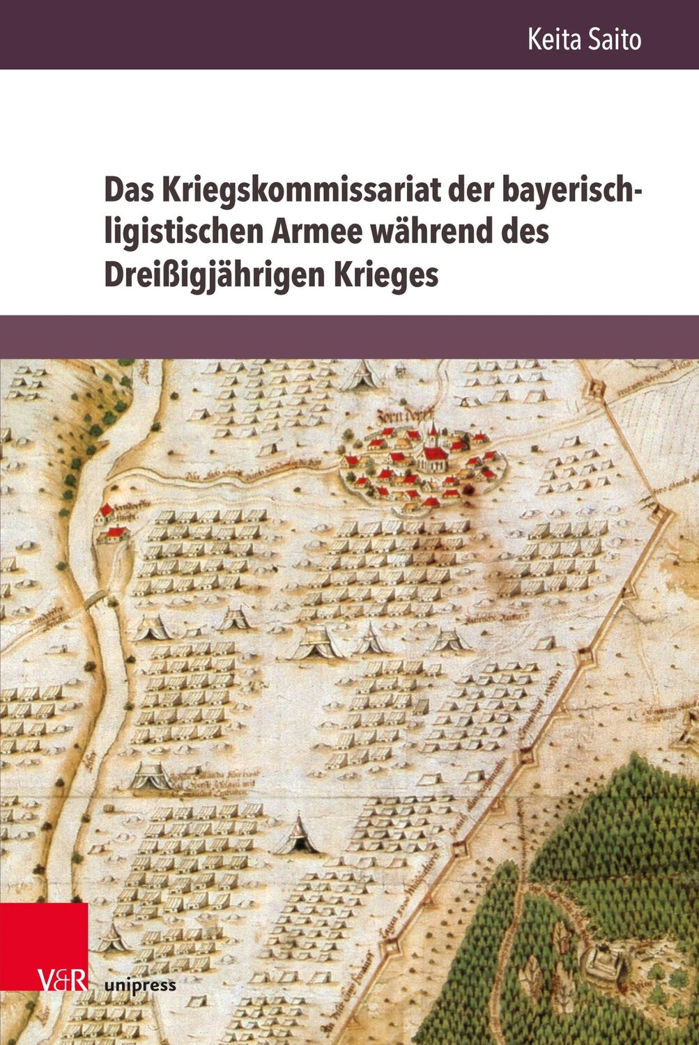 Cover: 9783847105381 | Das Kriegskommissariat der bayerisch-ligistischen Armee während des...