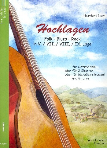 Cover: 9790204428984 | Hochlagen: für 1-2 Gitarren (Melodieinstrument und Gitarre)...