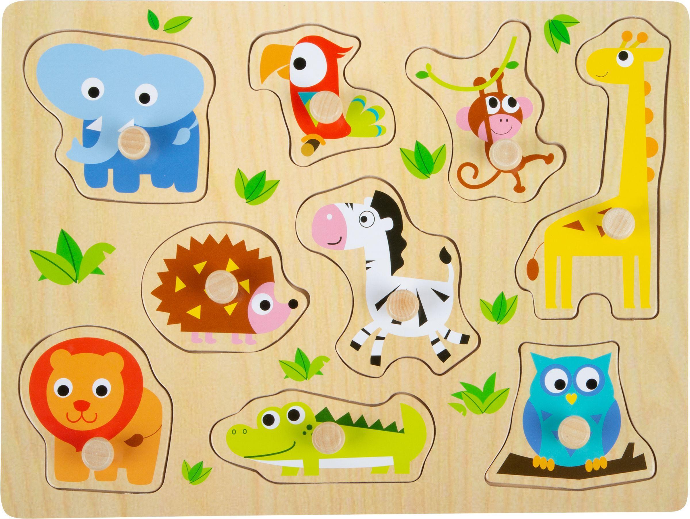 Bild: 4020972047632 | Setzpuzzle Zootiere | Spiel | 4763 | Deutsch | 2022 | Goki