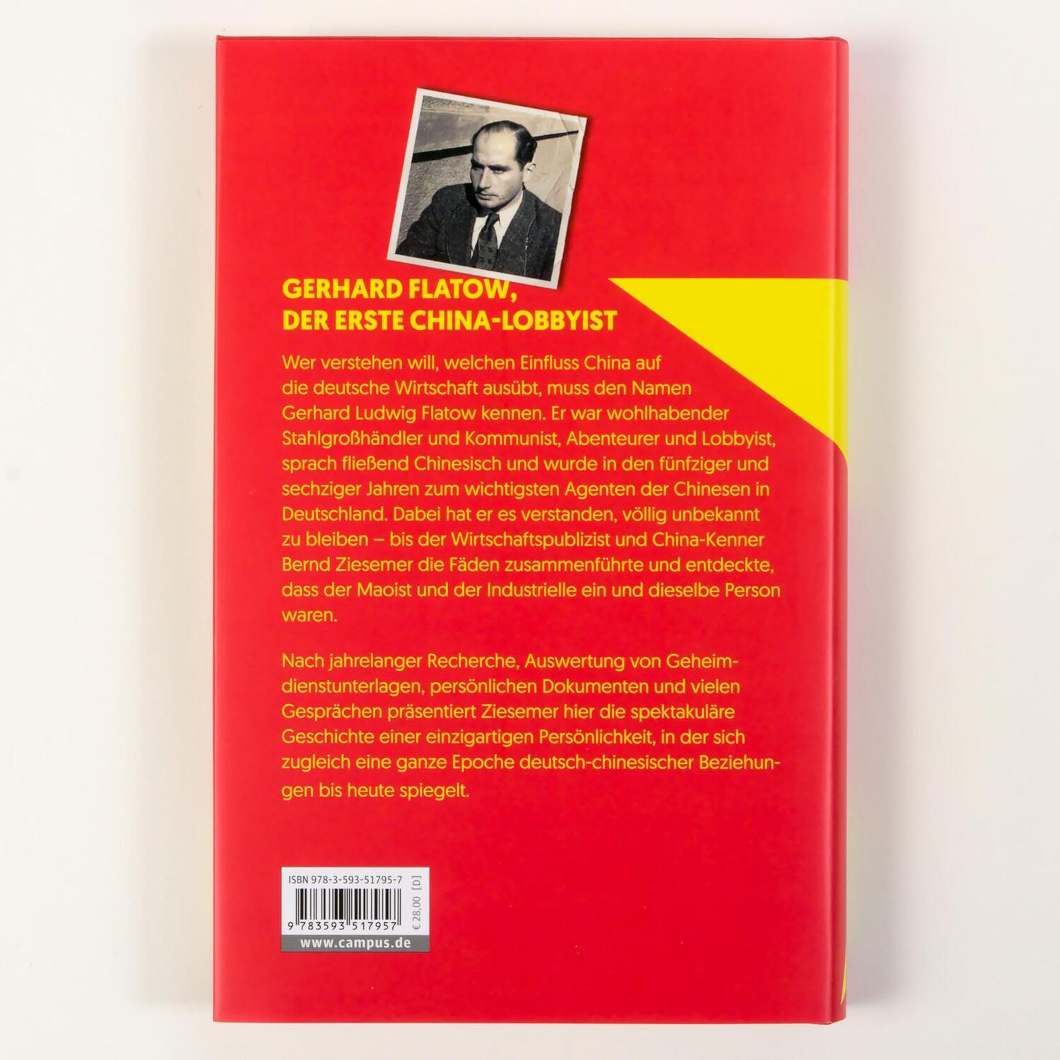 Rückseite: 9783593517957 | Maos deutscher Topagent | Wie China die Bundesrepublik eroberte | Buch