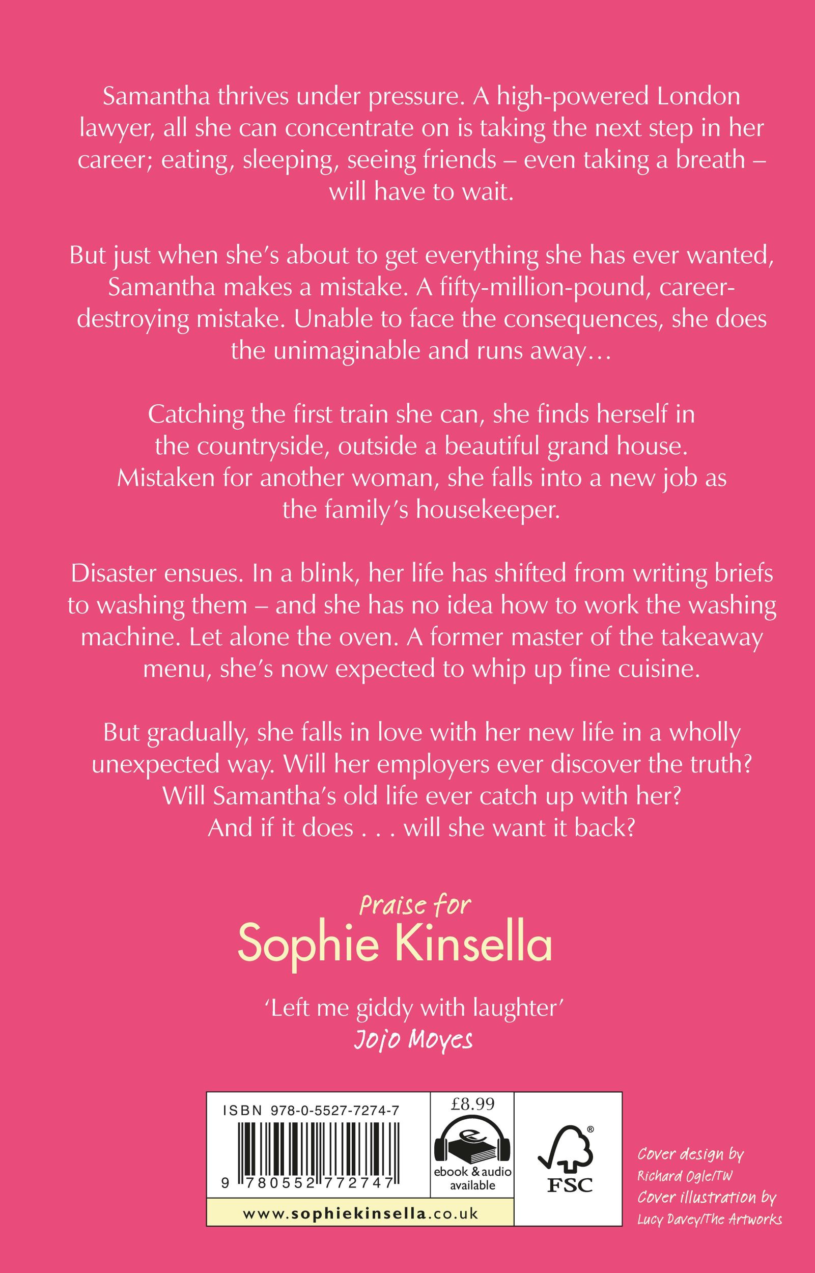 Rückseite: 9780552772747 | The Undomestic Goddess | Sophie Kinsella | Taschenbuch | Englisch