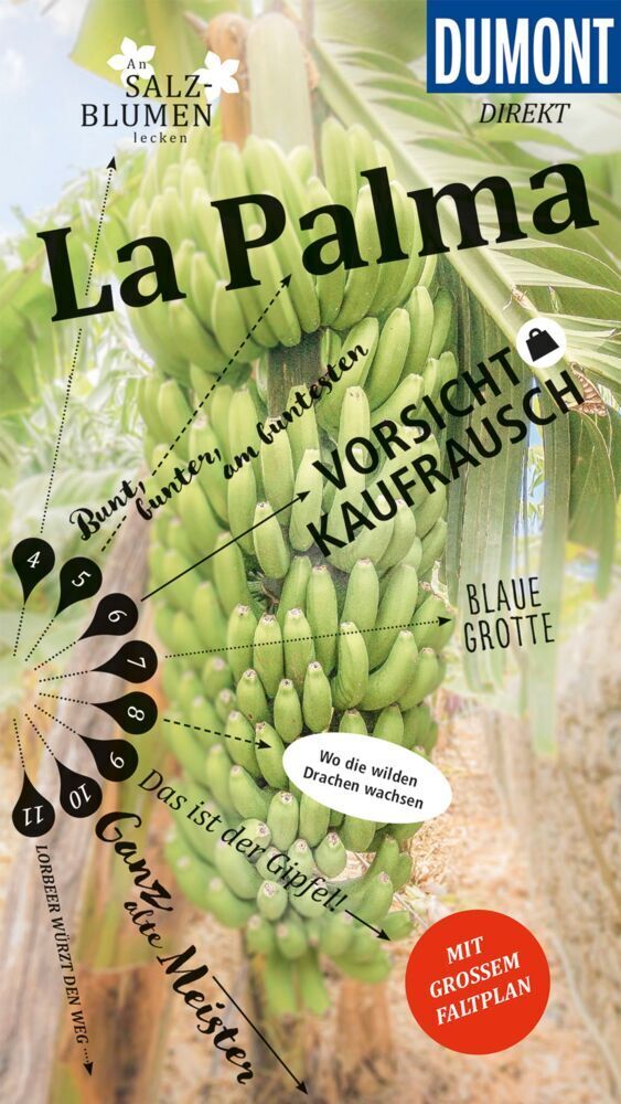 Cover: 9783616011127 | DuMont direkt Reiseführer La Palma | Mit großem Faltplan | Schulze
