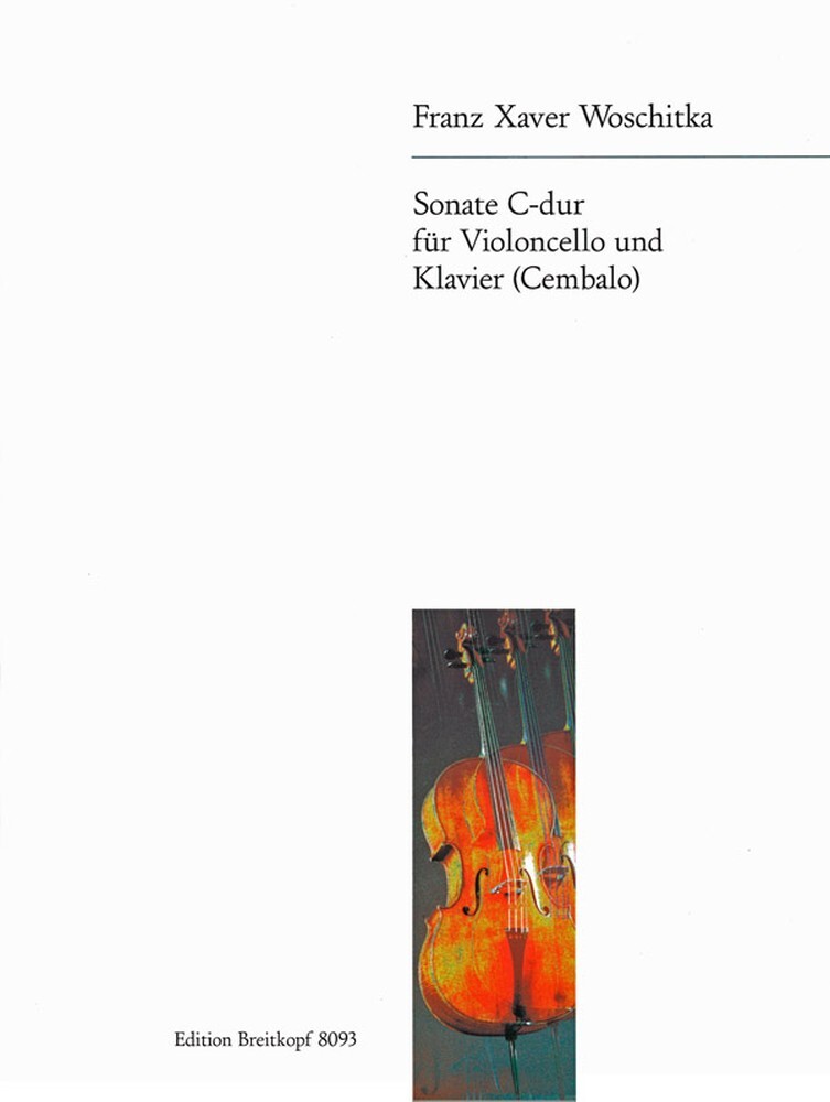 Cover: 9790004174777 | Sonate C-dur | Franz Xaver Woschitka | Buch | Breitkopf &amp; Härtel