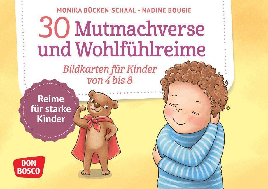 Cover: 4260694922255 | 30 Mutmachverse und Wohlfühlreime | Monika Bücken-Schaal | Box | 32 S.