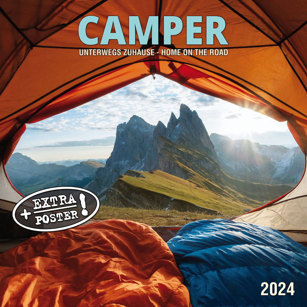 Cover: 9783959293228 | Camper 2024 | Kalender 2024 | Kalender | Drahtheftung | 28 S. | 2024