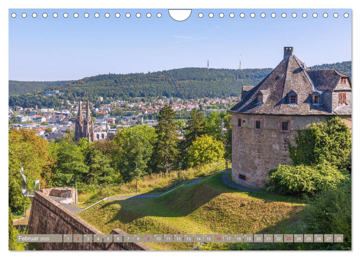 Bild: 9783435334964 | Marburg an der Lahn (Wandkalender 2025 DIN A4 quer), CALVENDO...