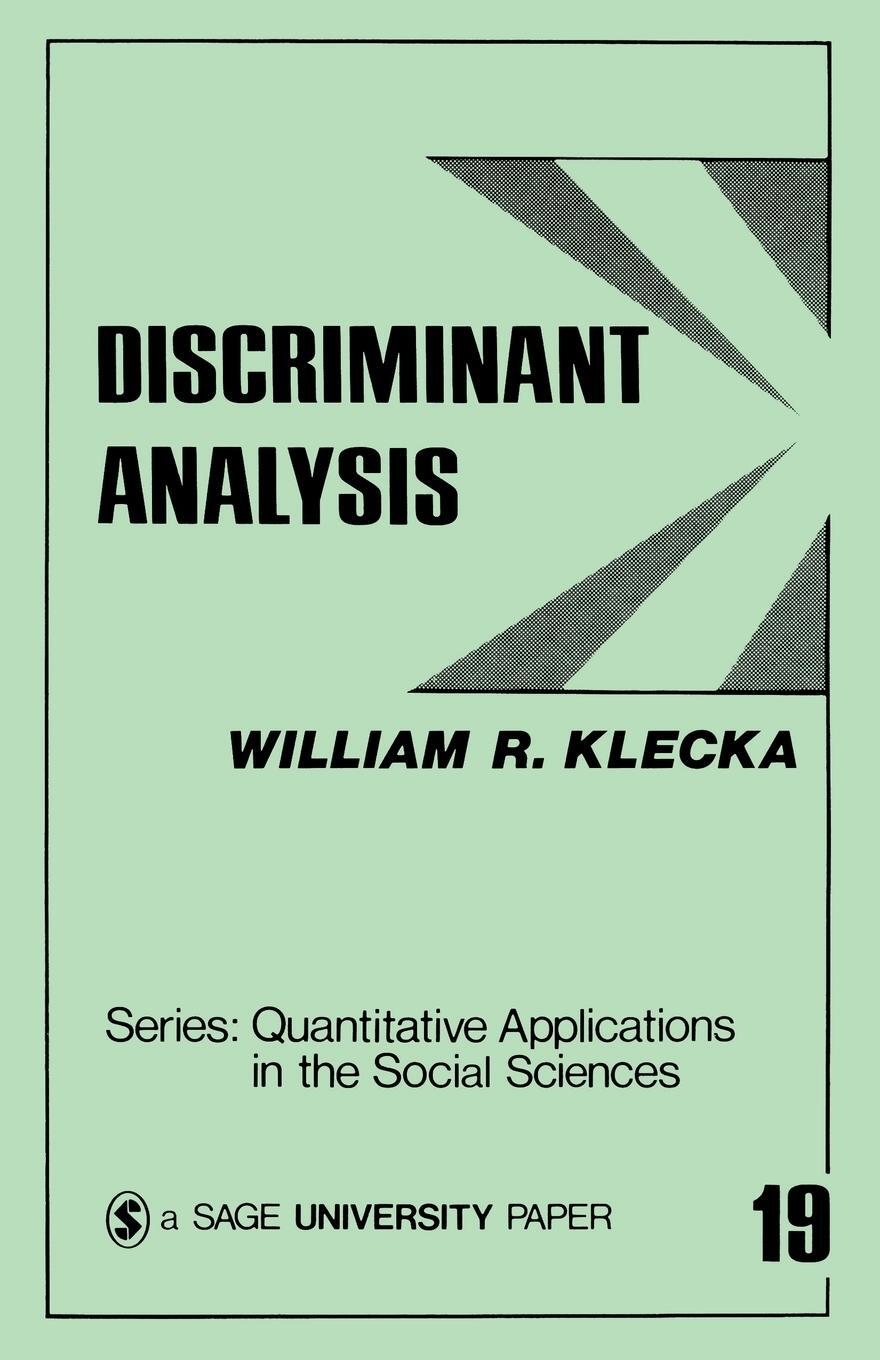 Cover: 9780803914919 | Discriminant Analysis | William R. Klecka | Taschenbuch | Paperback