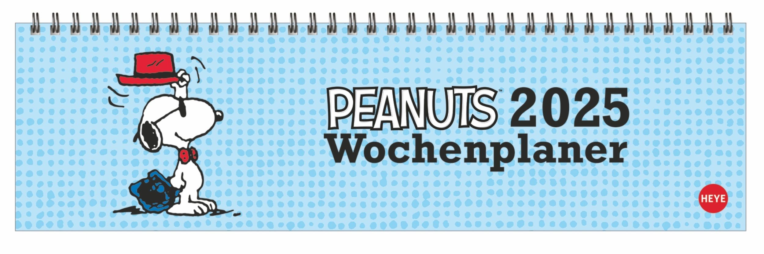 Cover: 9783756406555 | Peanuts Wochenquerplaner 2025 | Kalender | Spiralbindung | 112 S.