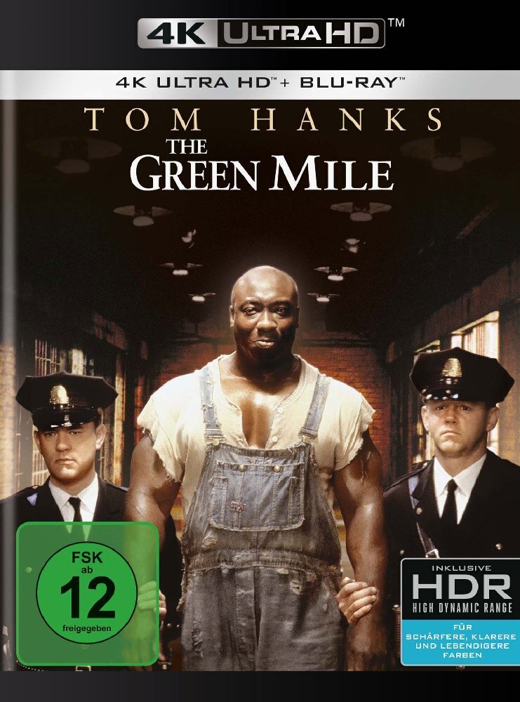 Cover: 5051890329431 | The Green Mile 4K, 2 UHD Blu-ray (Replenishment) | Frank Darabont