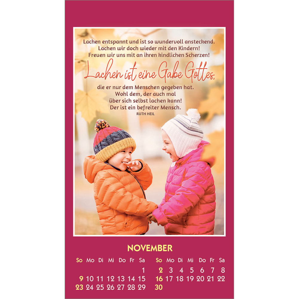 Bild: 9783754887554 | Du bist unendlich wertvoll 2025 | Mini-Aufkleber-Kalender | Ruth Heil