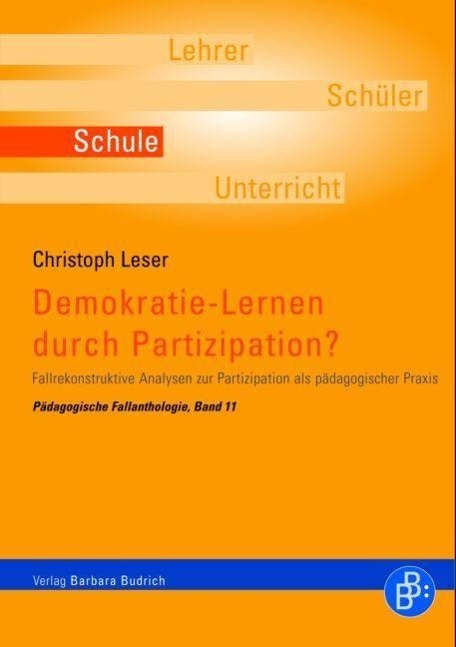 Cover: 9783866494558 | Demokratie-Lernen durch Partizipation? | Christoph Leser | Taschenbuch