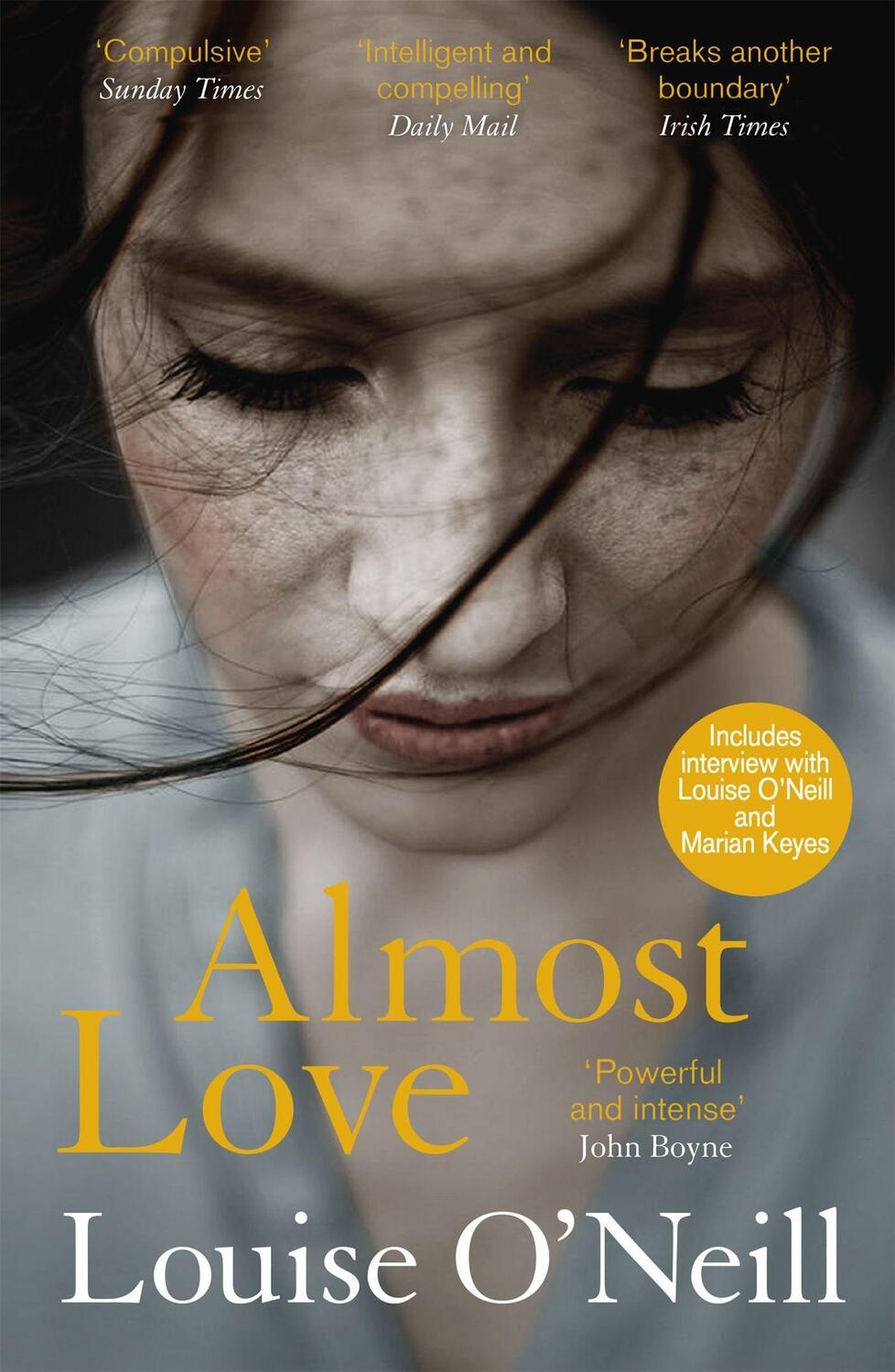 Cover: 9781784298883 | Almost Love | Louise O'Neill | Taschenbuch | Englisch | 2019
