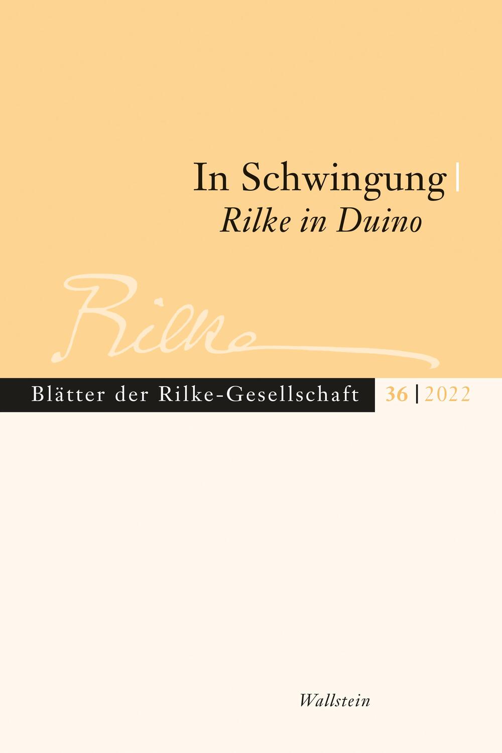 Cover: 9783835352902 | In Schwingung. Rilke in Duino | Torsten Hoffmann (u. a.) | Taschenbuch