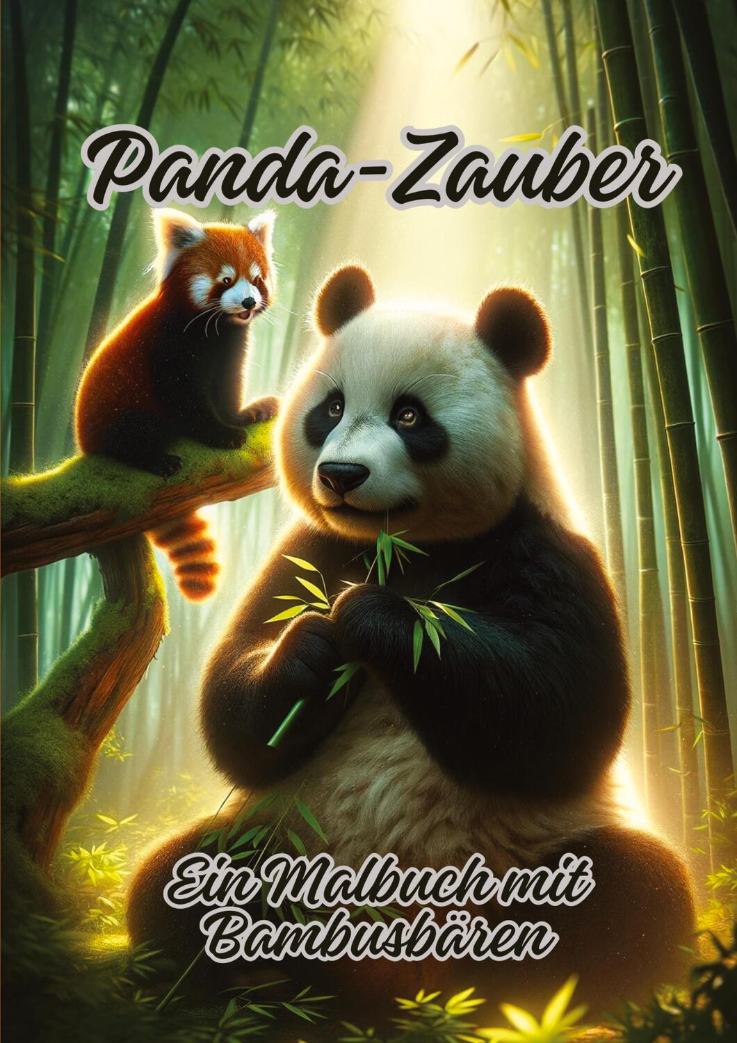 Cover: 9783384108890 | Panda-Zauber | Ein Malbuch mit Bambusbären | Diana Kluge | Taschenbuch