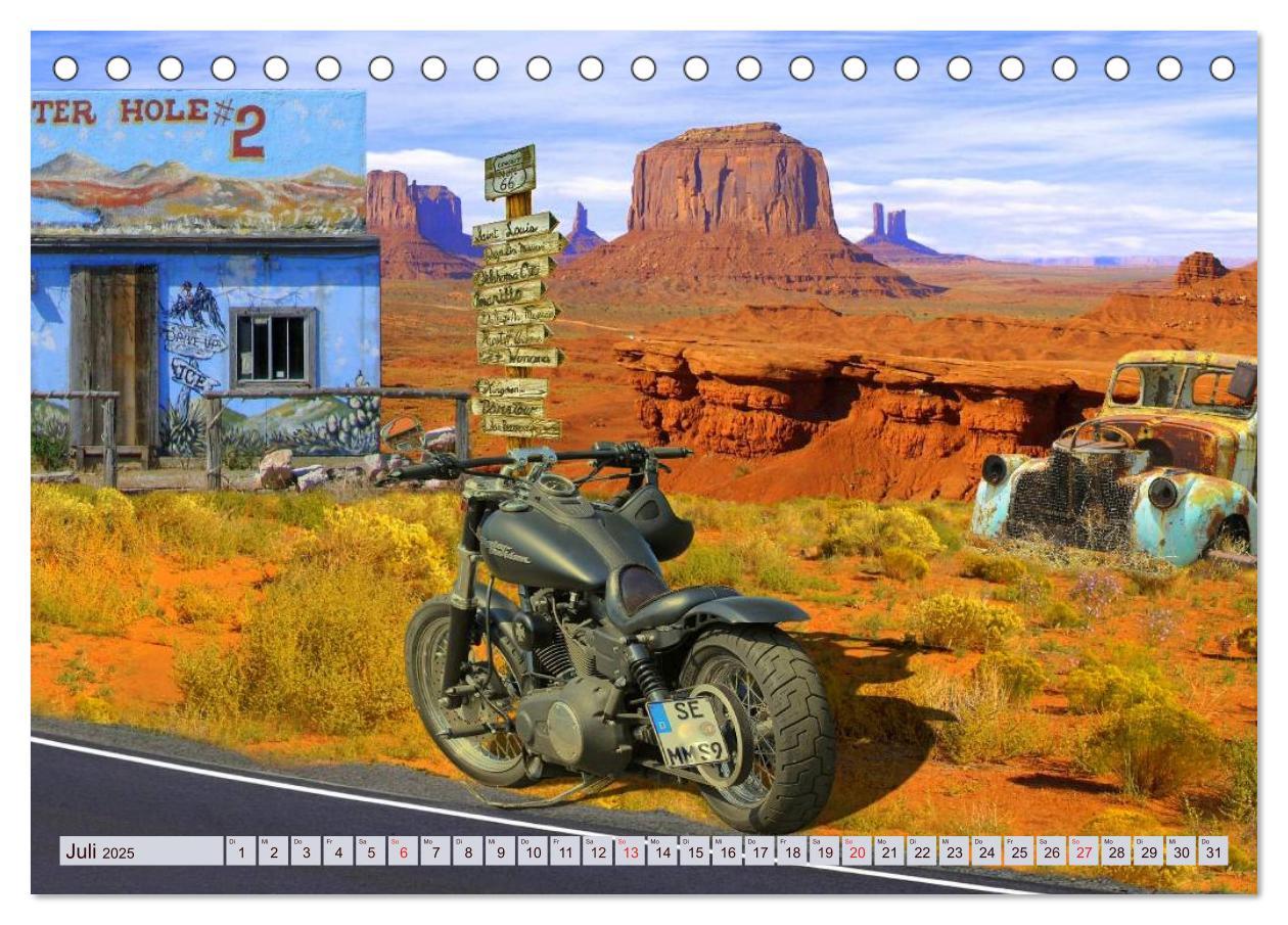Bild: 9783435483549 | Der Südwesten der USA. Freiheit und Weite (Tischkalender 2025 DIN...