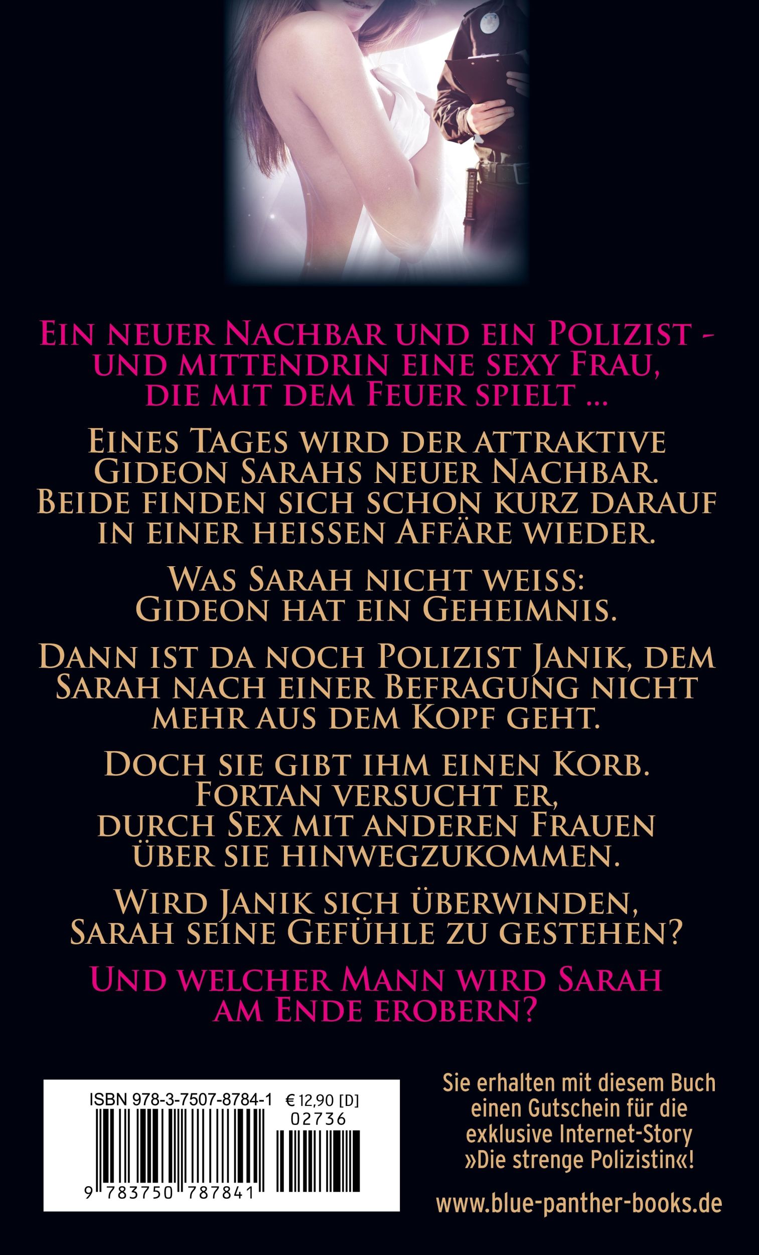 Rückseite: 9783750787841 | Der gierige Nachbar und ein heißer Bulle Erotischer Roman | Hill