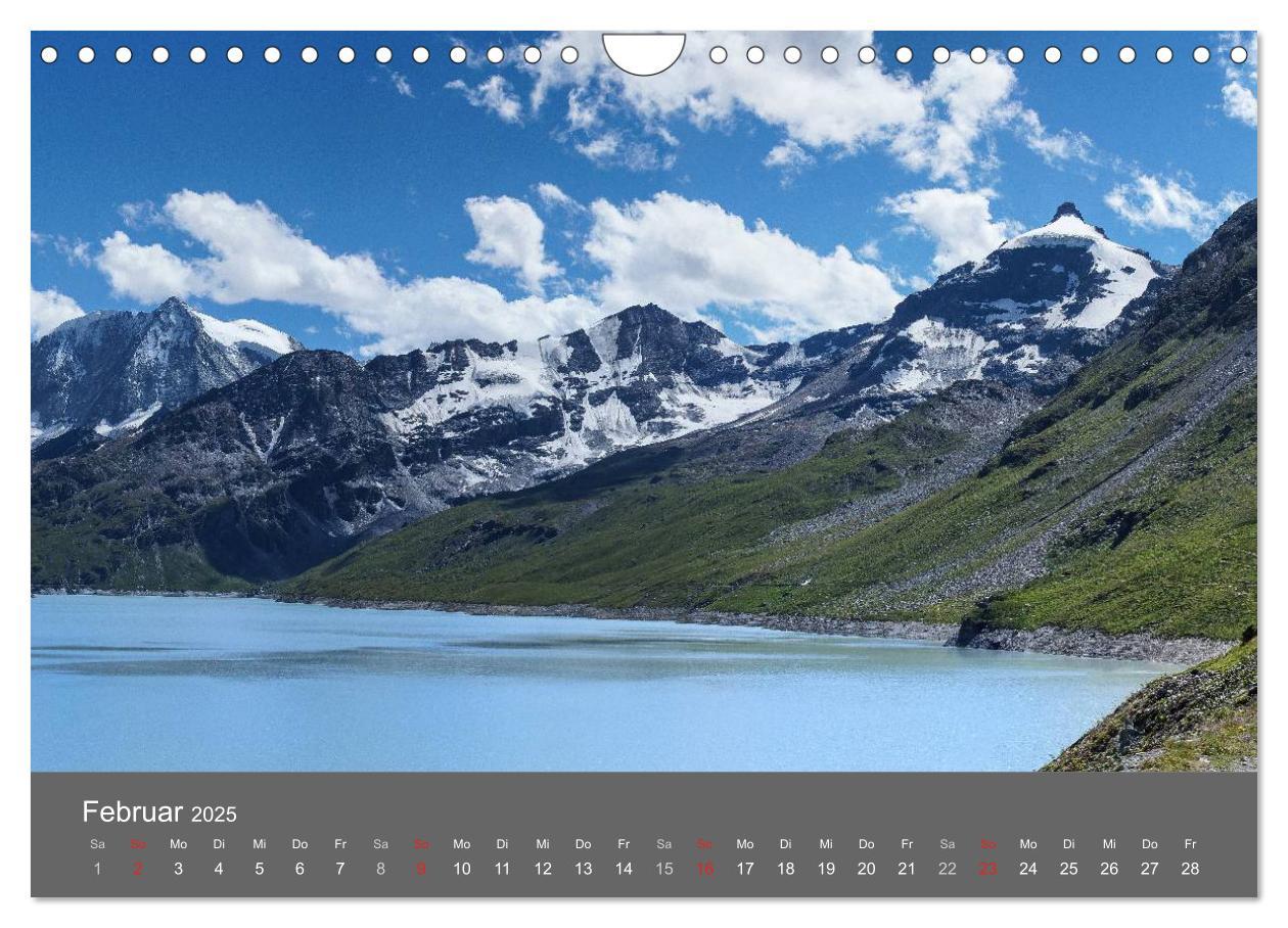 Bild: 9783435611812 | Wallis. Perle der Schweiz (Wandkalender 2025 DIN A4 quer), CALVENDO...