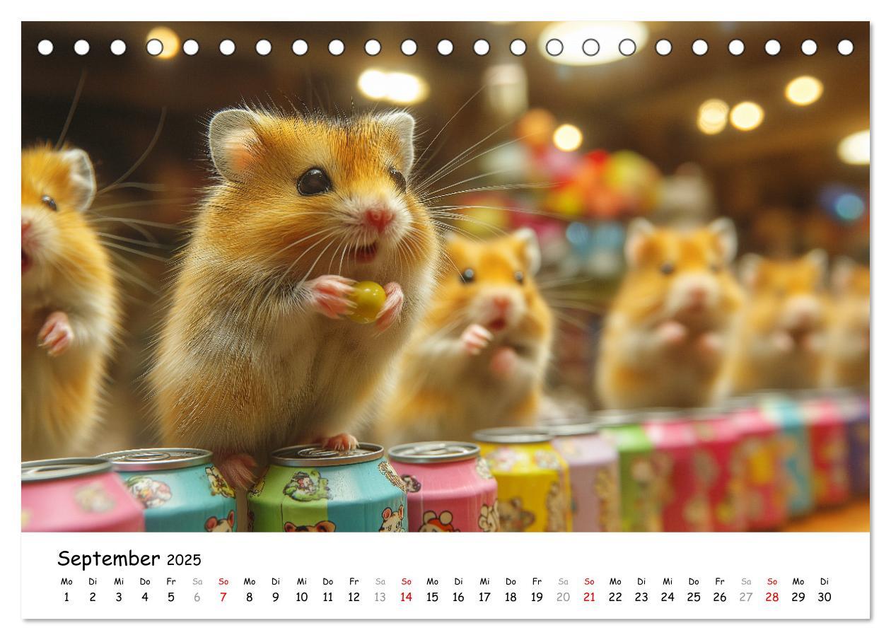 Bild: 9783457211694 | Hamster im Freizeitpark - Lustiger Kalender mit Jahrmarkt-Motiven...