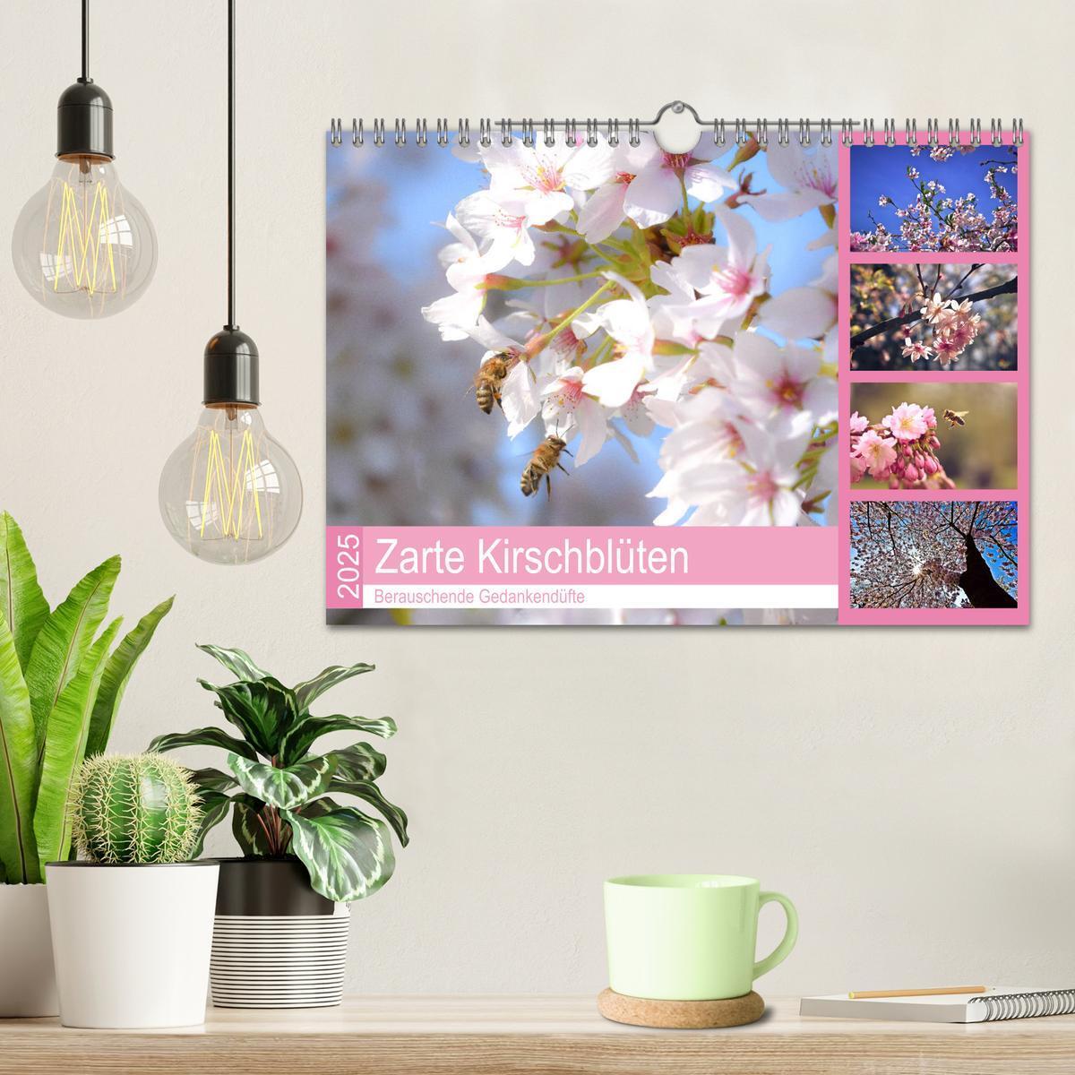 Bild: 9783435403165 | Zarte Kirschblüten - Berauschende Gedankendüfte (Wandkalender 2025...