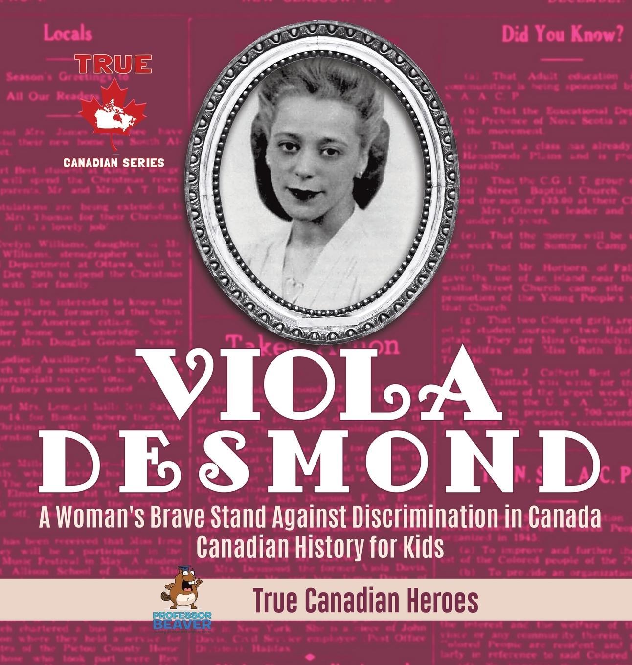 Cover: 9780228235958 | Viola Desmond - A Woman's Brave Stand Against Discrimination in...