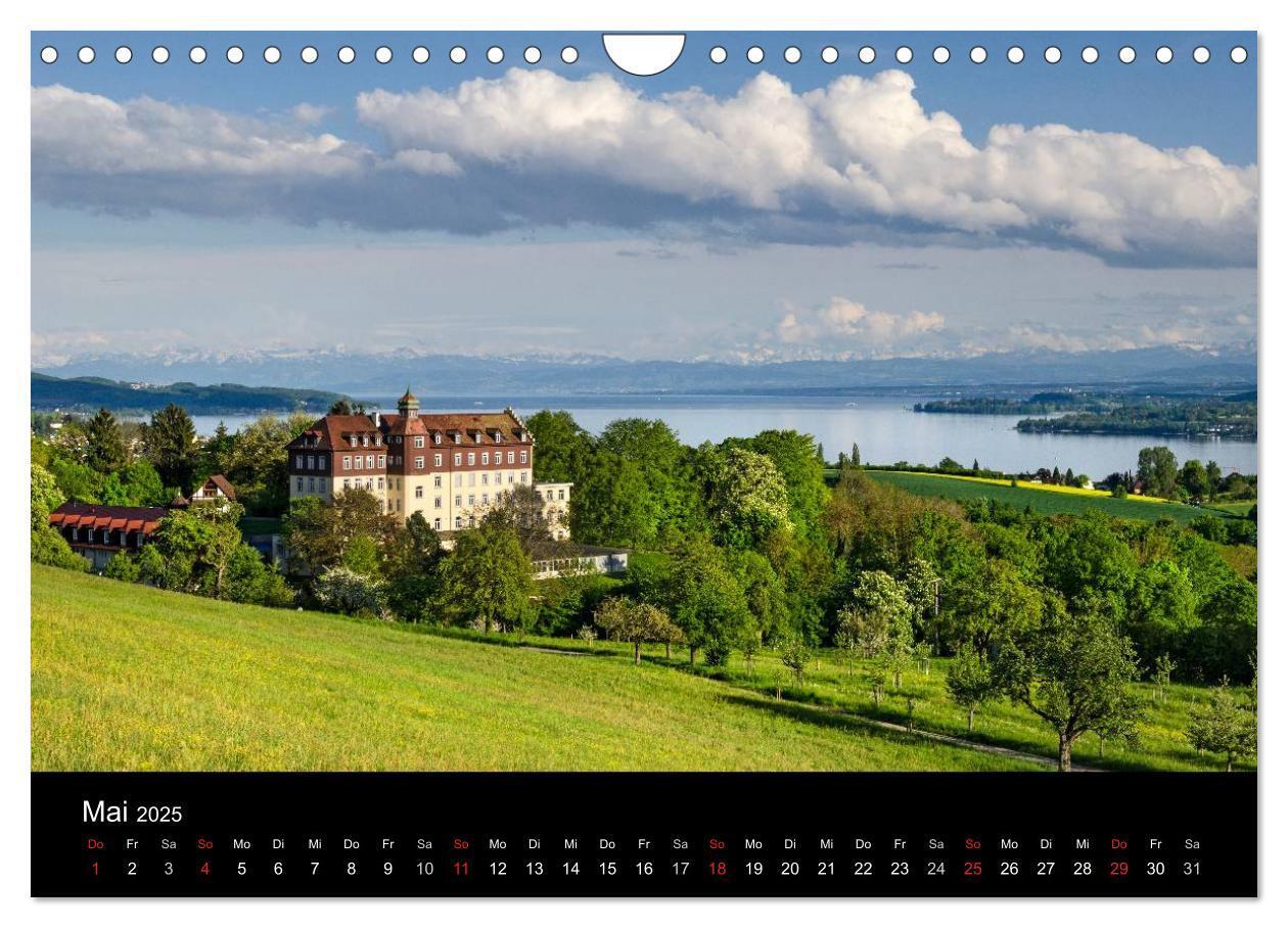 Bild: 9783435783922 | Bodensee - Uferlandschaften im schönsten Licht 2025 (Wandkalender...